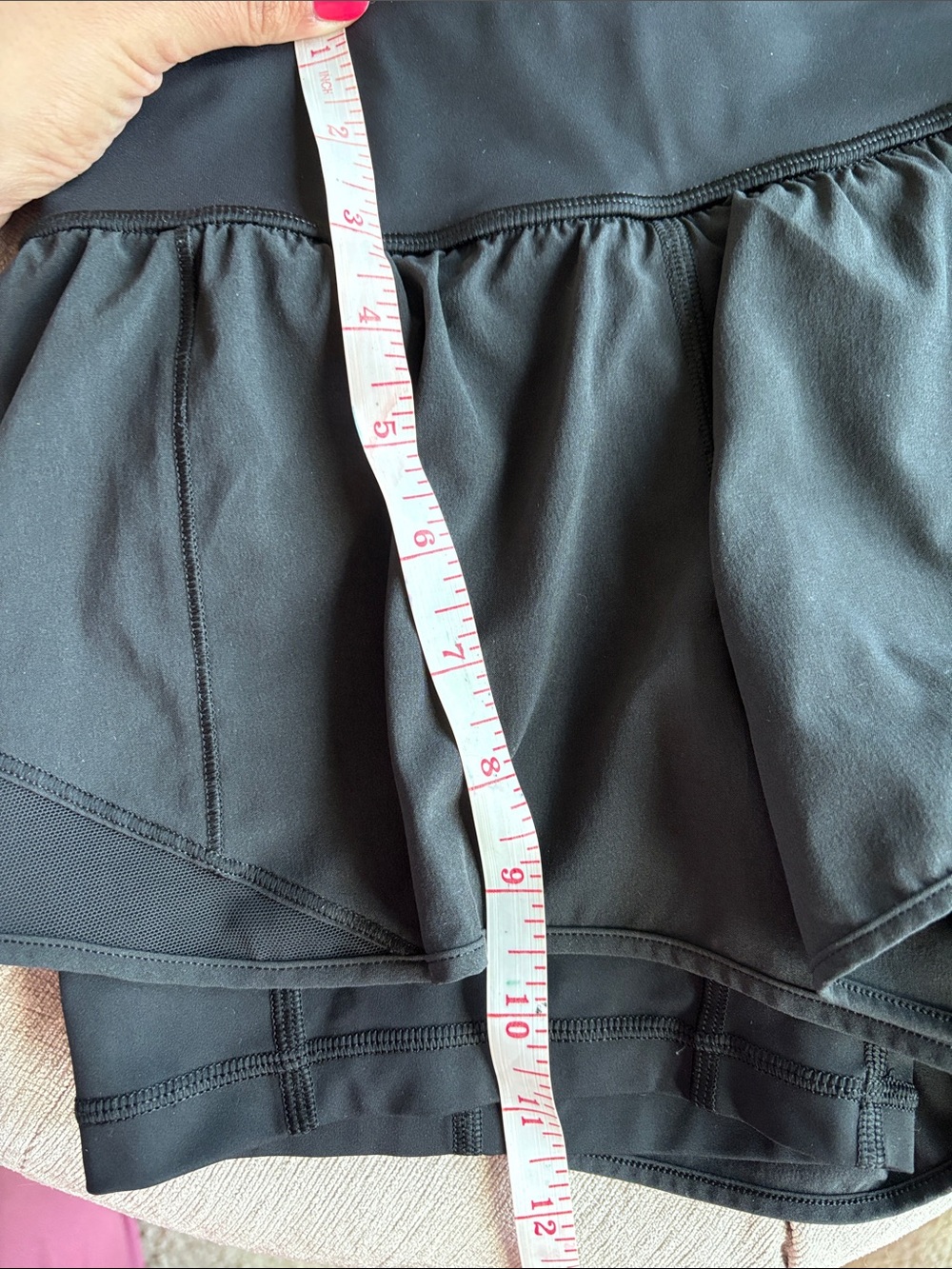 Lululemon Athletica Black Run/Train Athletic Shorts - Picture 8 of 8